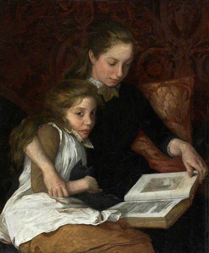 <p>By Adriana Lara (text from Marquis de Sade, "Philosophy in the Bedroom")<br/><br/>For<br/><b><i>Two Girls Reading</i>, early 20th C<br/>Arthur George Walker</b><br/><br/>Read by Evan Calder Williams</p>